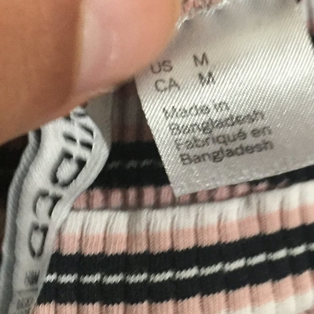 Divided Striped Top - Picture 6 of 8